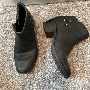 Teva Foxy Waterproof Leather Zip Booties
